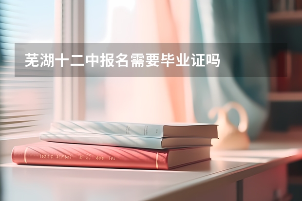芜湖十二中报名需要毕业证吗